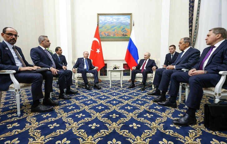 Встреча Путина и Эрдогана продлилась около 1,5 часа