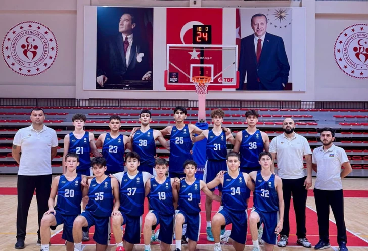 Media.az - Новости Азербайджана - Сборная Азербайджана U16 по баскетболу стала серебряным призерами турнира в Турции
