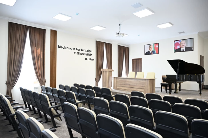 Media.az - Новости Азербайджана - Лейла Алиева побывала в Шекинской городской Школе искусств