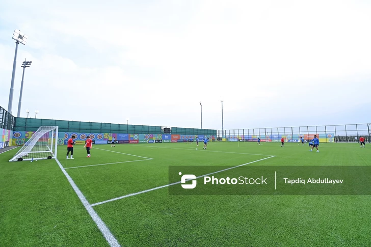Media.az - Новости Азербайджана - Сборная Азербайджана провела открытую тренировку перед чемпионатом мира U-15 в Баку