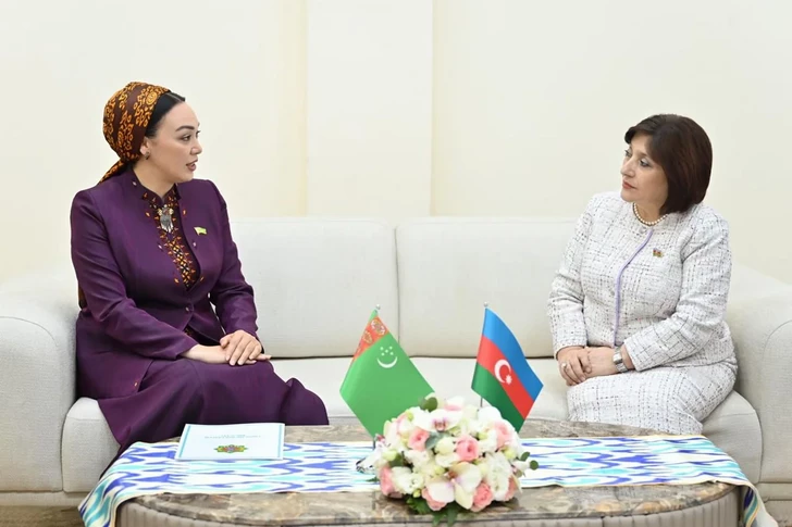 Сахиба Гафарова встретилась с председателем Меджлиса Туркменистана в Бухаре