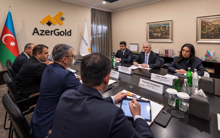 Media.az - Новости Азербайджана - В ЗАО «AzerGold» обсудили реализацию проекта золоторудного месторождения Союдлу (Зод) в Кяльбаджаре