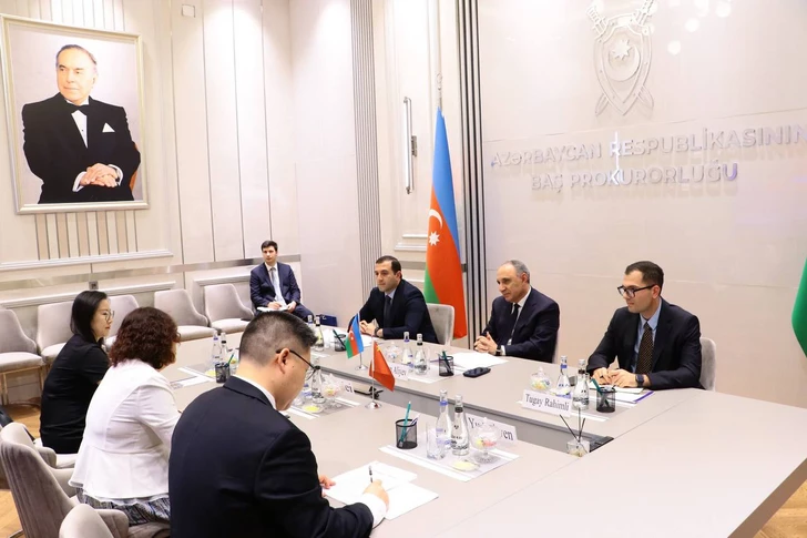 Media.az - Новости Азербайджана - Кямран Алиев встретился с послом Китая в Азербайджане