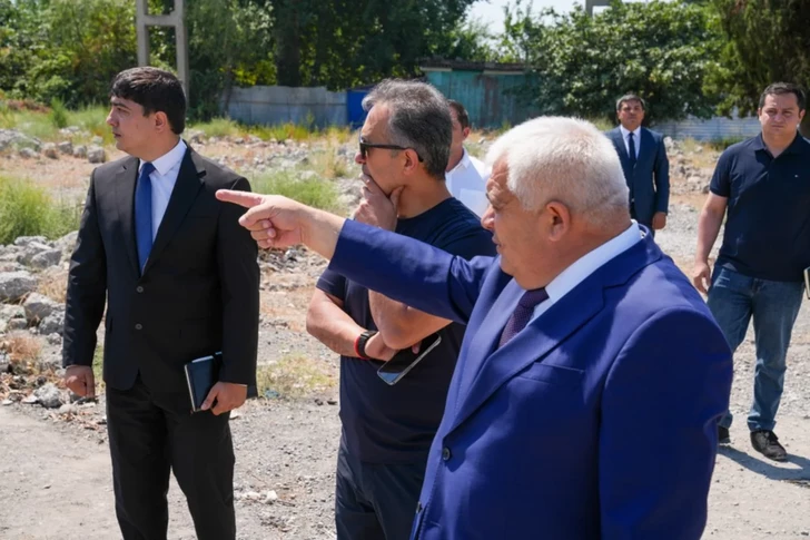 Media.az - Новости Азербайджана - В Барде провели осмотр территории для строительства нового кладбища