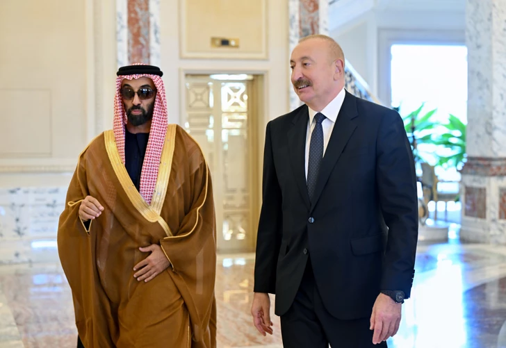 Media.az - Новости Азербайджана - Президент Ильхам Алиев принял советника по национальной безопасности Объединенных Арабских Эмиратов