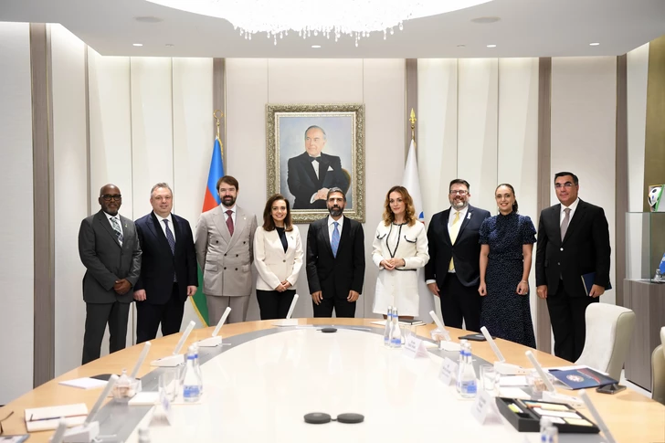 Media.az - Новости Азербайджана - Глава SOCAR Ровшан Наджаф провел встречу с проректором Университета Джорджа Вашингтона