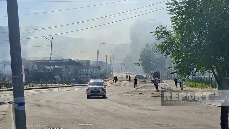 Media.az - Новости Азербайджана - При ракетном ударе по Киеву повреждено здание посольства Азербайджана