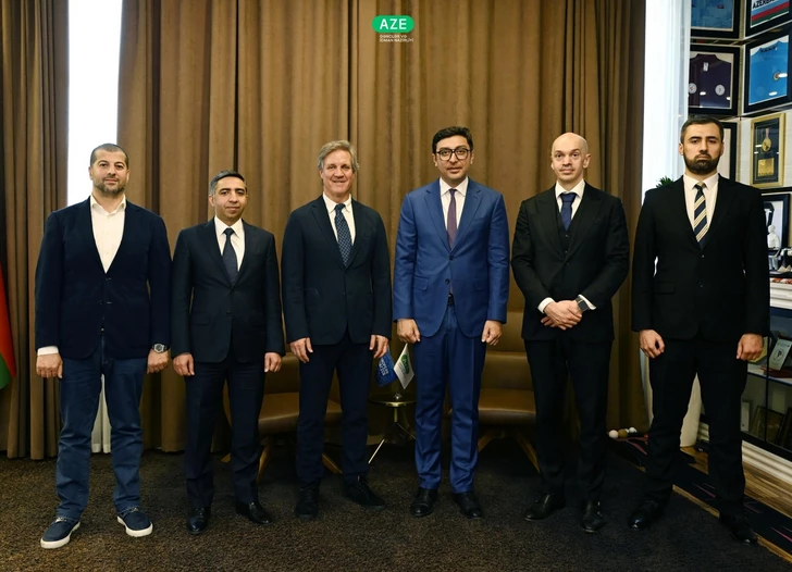 Media.az - Новости Азербайджана - Фарид Гаибов встретился с главой европейского плавания