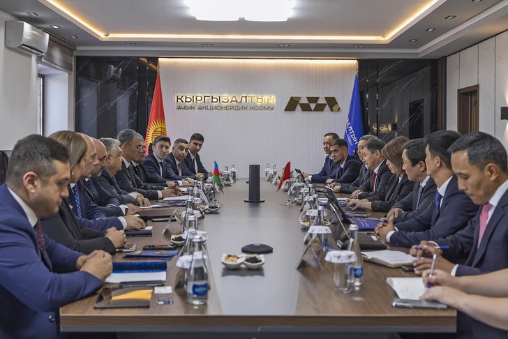 Media.az - Новости Азербайджана - «AzerGold» и «Кыргызалтын» обсудили перспективы сотрудничества в Бишкеке
