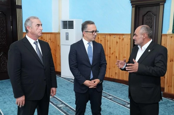 Media.az - Новости Азербайджана - Председатель Госкомитета проинспектировал религиозные объекты в Гаджигабуле