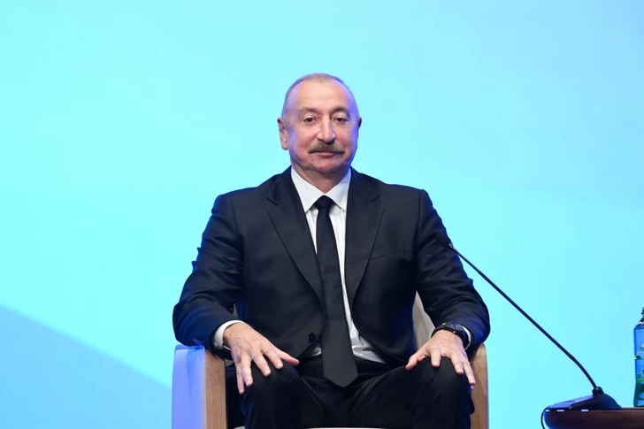 Media.az - Новости Азербайджана - Президент Ильхам Алиев принял участие в мероприятии в рамках II Азербайджанского инвестфорума