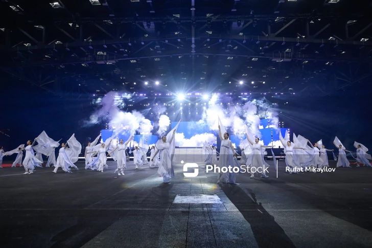 Media.az - Новости Азербайджана - В Baku Crystal Hall состоялась церемония открытия Республиканской спортивной олимпиады школьников