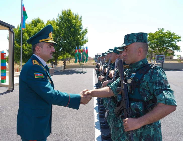 Media.az - Новости Азербайджана - Открылась служба пограничной комендатуры «Самур»