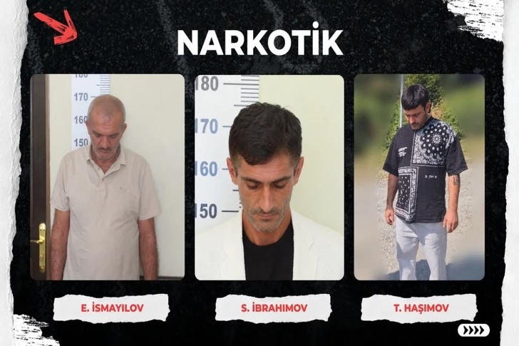 В Огузе задержаны три человека по подозрению в незаконном обороте наркотиков