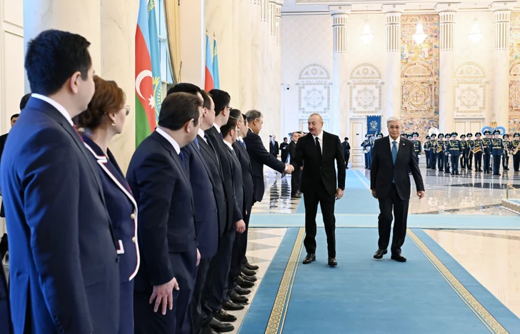 Media.az - Новости Азербайджана - Казахстан: в Астане проходит официальная встреча Ильхама Алиева
