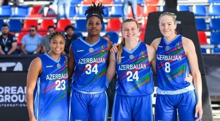 Женская сборная Азербайджана 3x3 впервые сыграет в Кубке чемпионов ФИБА