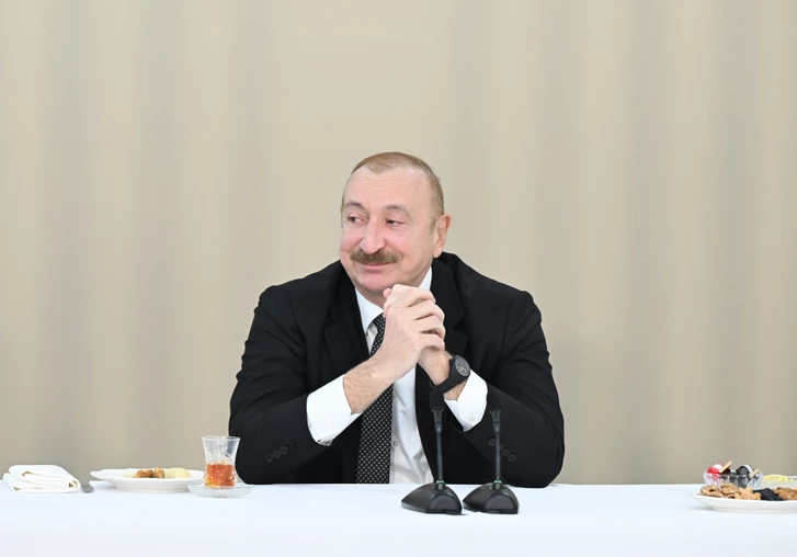Media.az - Новости Азербайджана - Президент поучаствовал в открытии 2го жилого комплекса в Агдаме