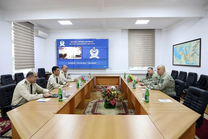 Media.az - Новости Азербайджана - Делегация Военной академии Литвы посетила Азербайджан