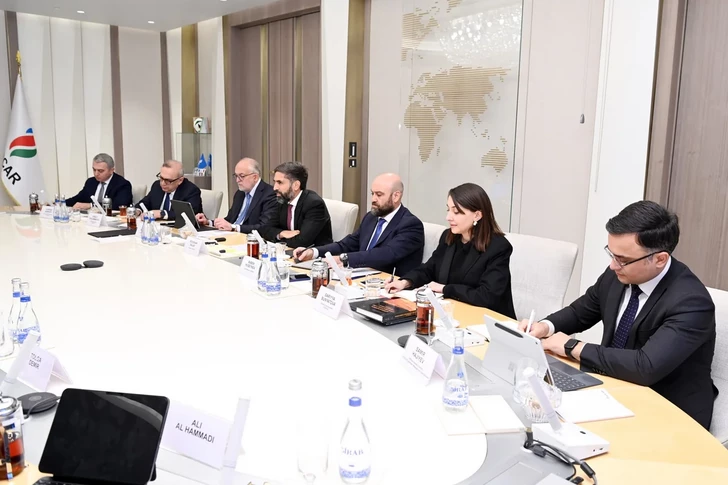 Media.az - Новости Азербайджана - SOCAR, TotalEnergies и XRG обсудили разработку месторождения «Абшерон»