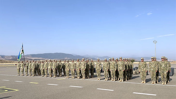 Media.az - Новости Азербайджана - Военнослужащие Узбекистана прибыли в Азербайджан для участия в учениях «Сила единства - 2026»