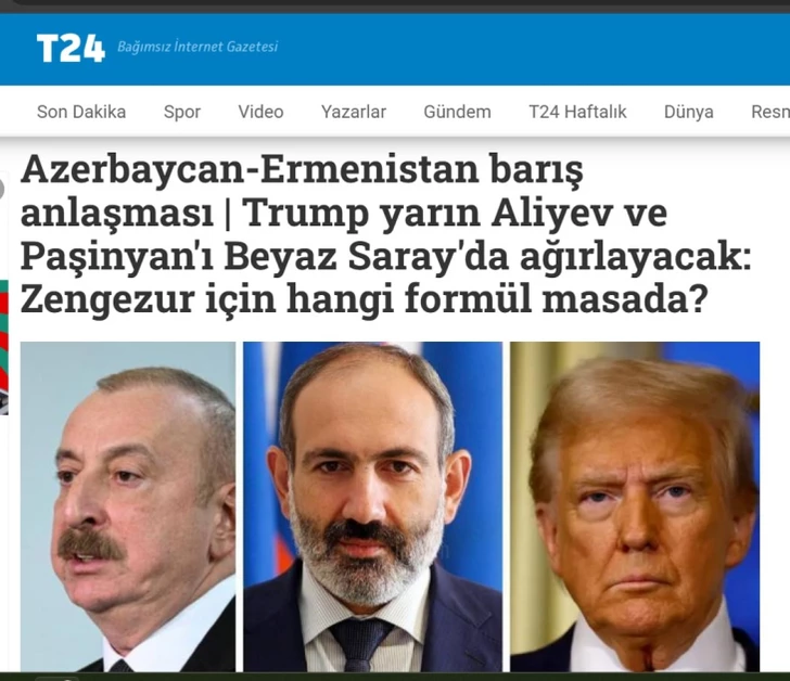 Media.az - Новости Азербайджана - Турецкие СМИ широко освещают визит Президента Азербайджана в США