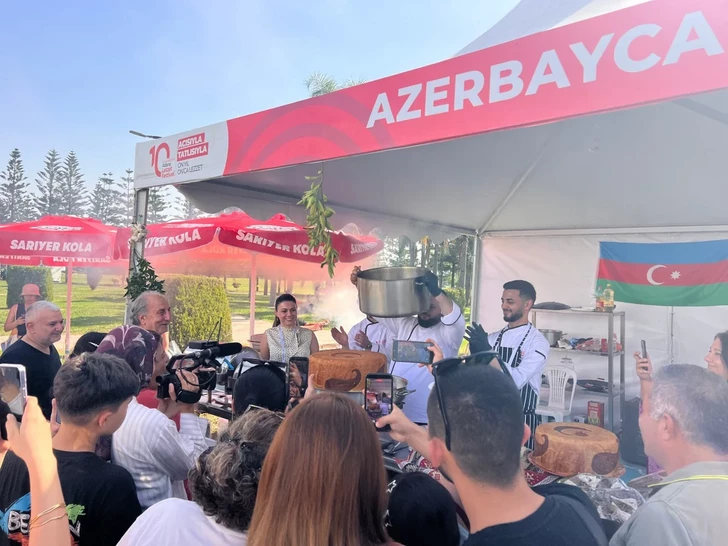 Media.az - Новости Азербайджана - Азербайджан представил национальную кухню на Международном фестивале вкуса в Турции