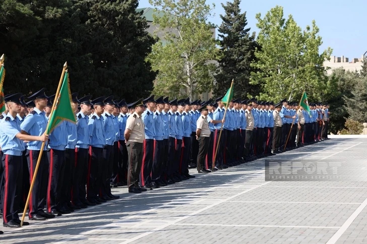 Media.az - Новости Азербайджана - В Военном лицее имени Джамшида Нахчыванского прошла церемония выпуска курсантов