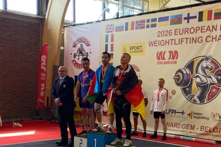 Азербайджанский тяжелоатлет стал чемпионом Европы
