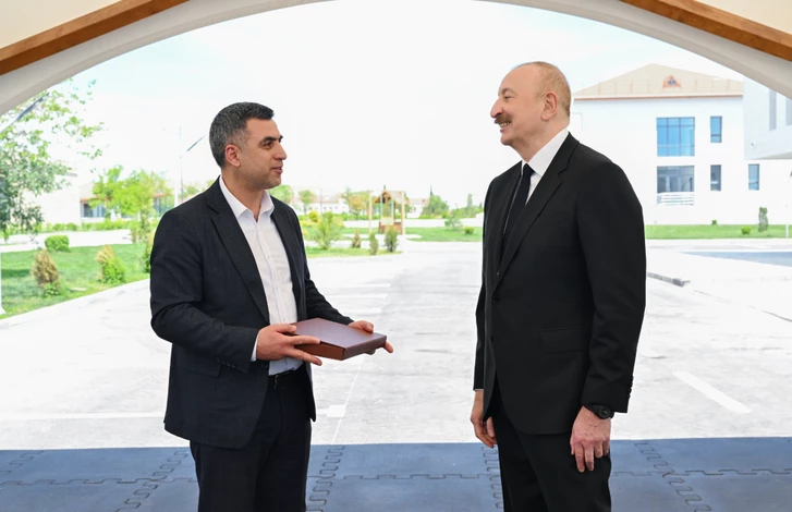 Media.az - Новости Азербайджана - Президент и первая леди совершили поездку в Джебраильский район