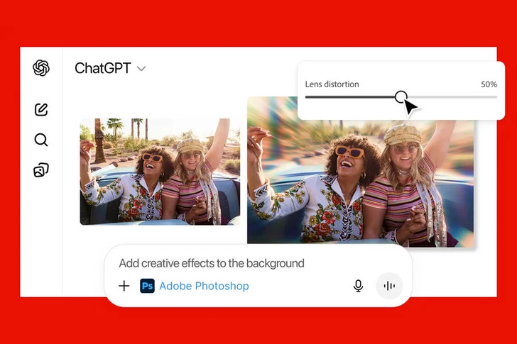 В ChatGPT заработал Photoshop и другие инструменты Adobe