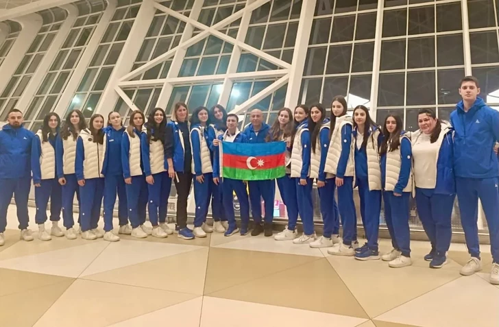 Сборная Азербайджана по волейболу (U-18) отправилась в Испанию на отборочный турнир Евро-2026