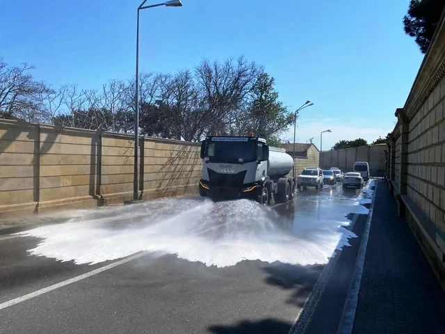 Media.az - Новости Азербайджана - В Баку прошёл масштабный субботник