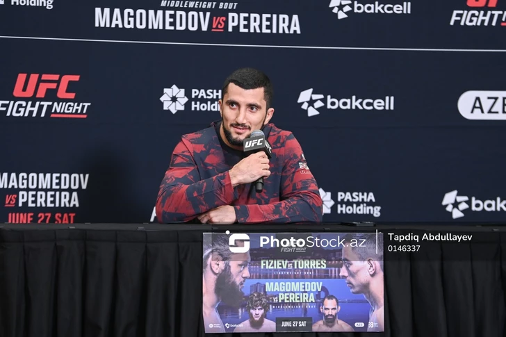 Азербайджанский боец Фарман Гасанов рассказал о подготовке к турниру UFC Fight Night в Баку