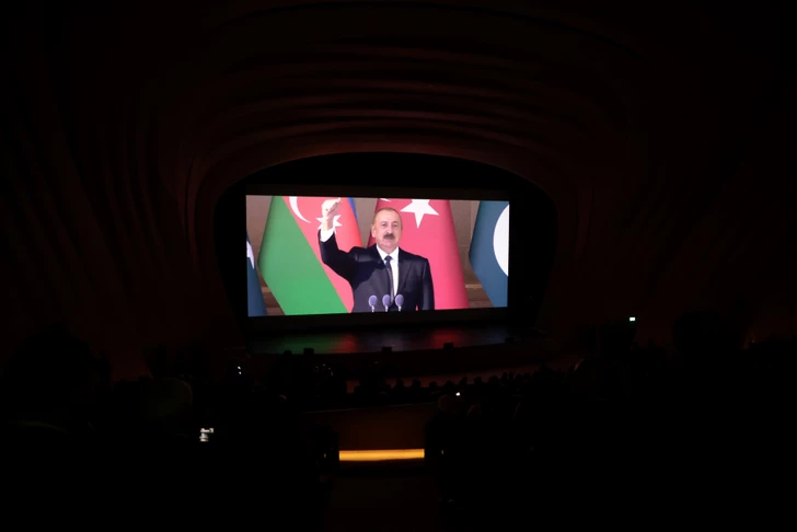 Media.az - Новости Азербайджана - В Центре Гейдара Алиева состоялась презентация художественного фильма «44»