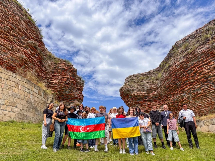 Media.az - Новости Азербайджана - Украинские дети в рамках реабилитации посетили регионы Азербайджана