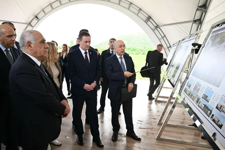 Media.az - Новости Азербайджана - Из Физули в Агдам: премьер-министр Беларуси посетил место строительства будущего агрогородка