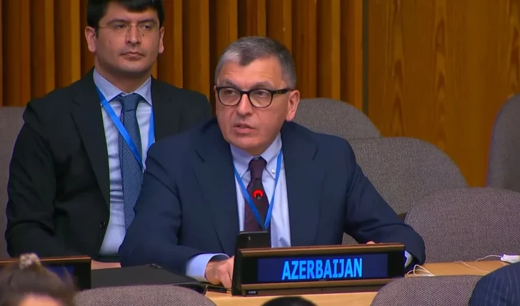 Постпред при ООН: Азербайджан превратился из страны, получающей гумпомощь, в страну-донора