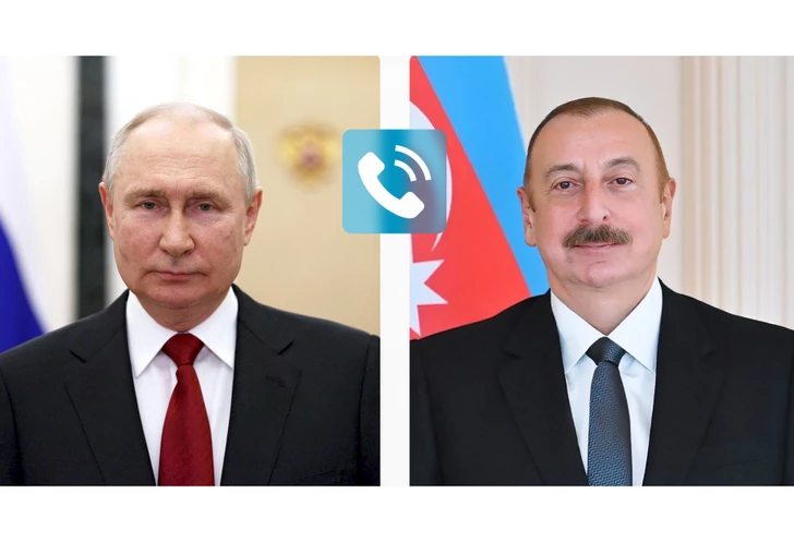 Ильхам Алиев позвонил Владимиру Путину