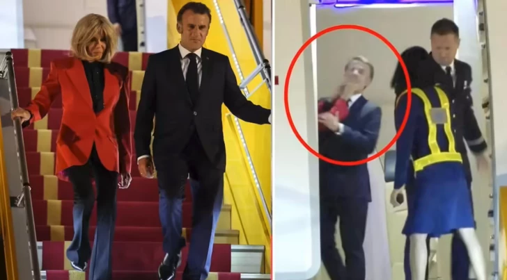 Пощечина от жены и тайное сообщение: что скрывал президент Франции?