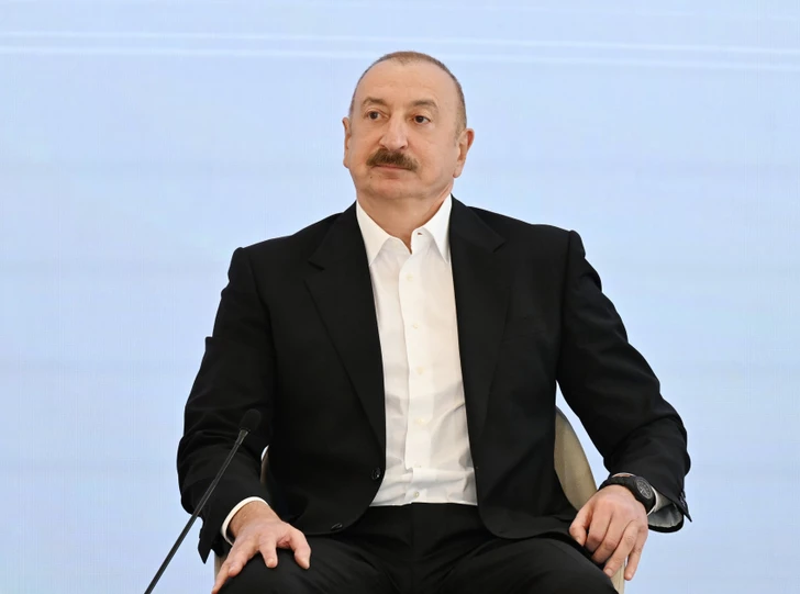 Media.az - Новости Азербайджана - Ильхам Алиев выступил на открытии  III Шушинского глобального медиафорума