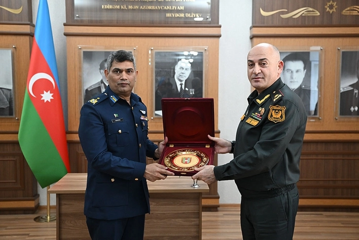 Руководство Академии ВВС Пакистана посетило Национальный университет обороны Азербайджана