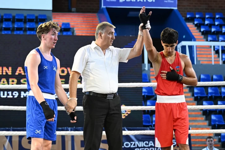 Три боксера Азербайджана одержали победы на Евро U19