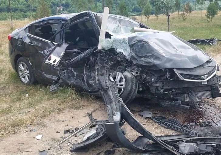 Стали известны подробности ДТП, произошедшего на трассе Шахдаг - Гусар