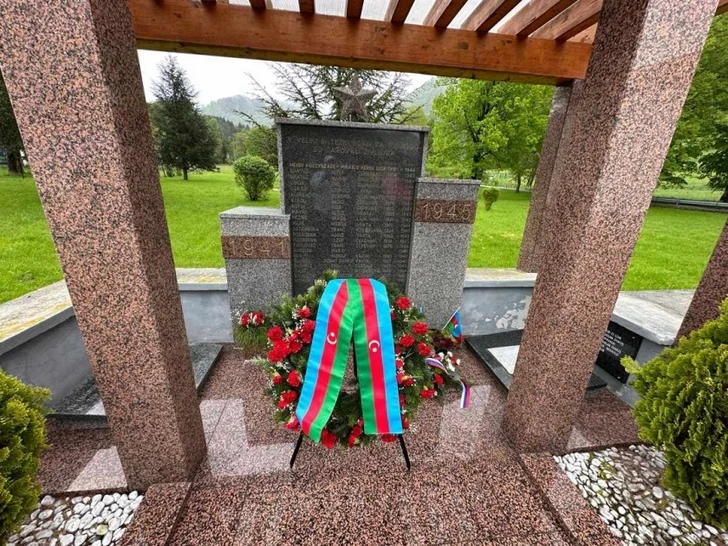 В Словении почтили память отважного сына азербайджанского народа Мехти Гусейнзаде