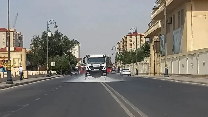 Media.az - Новости Азербайджана - В Баку провели общегородской субботник