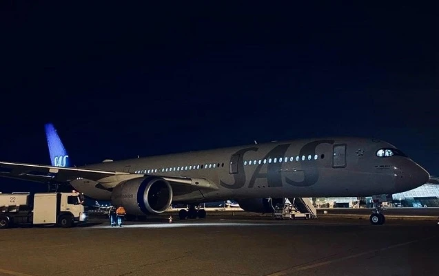 Scandinavian Airlines совершил вынужденную посадку в Баку