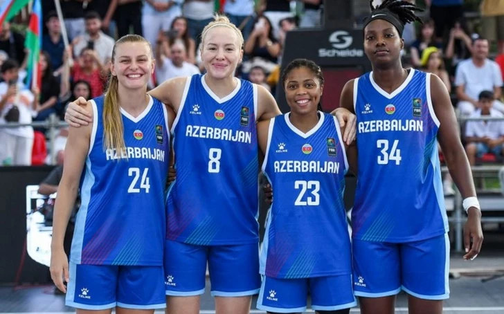 Сборная Азербайджана вышла в четвертьфинал этапа Мировой серии 3х3 в Баку