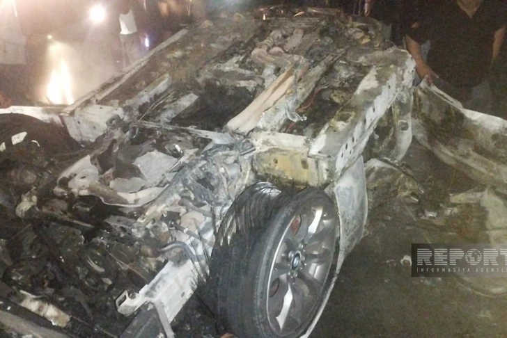 Media.az - Новости Азербайджана - ДТП в Огузе: BMW врезался в дерево, погиб 21-летний пассажир