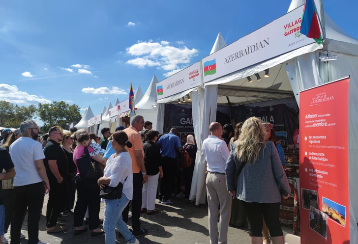 Азербайджанская кухня представлена на гастрономическом фестивале во Франции
