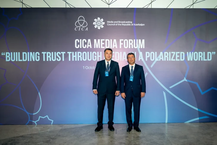 Media.az - Новости Азербайджана - Ахмед Исмайылов провел ряд двусторонних встреч в рамках Медиафорума СВМДА